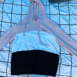 Love 3 color hoodie